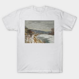 La Seine A Bougival by Claude Monet T-Shirt